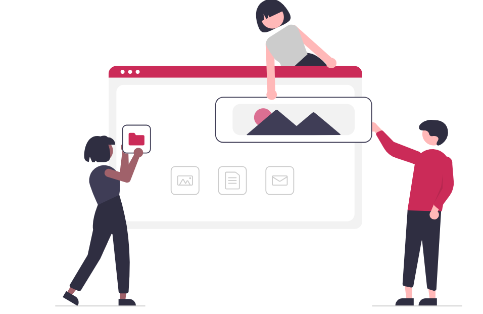 Web Development Illustration